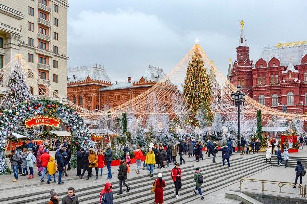 На портале «Узнай Москву» появился новогодний маршрут