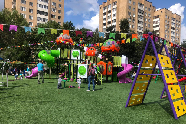 В Старом Крюково близятся к концу работы по программе "Мой район"