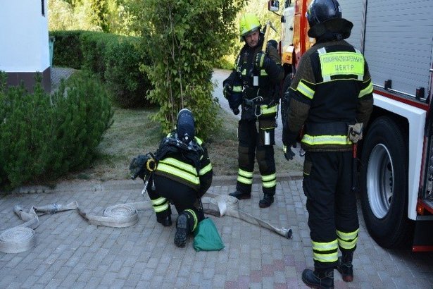 В зеленоградском пансионате «Никольский парк» прошли тактико-специальные учения