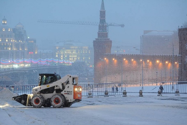 В Москве прошел самый мощный снегопад за последние 50 лет