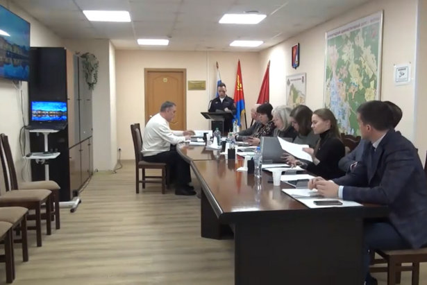 Врио начальника ОМВД по районам Силино и Старое Крюково отчитался перед депутатами о работе полиции за прошлый год