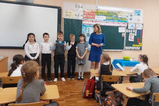 В школе района Старое Крюково прошла встреча с представителем Мосприроды