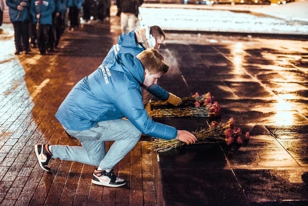 Зеленоградские молодогвардейцы провели памятную акцию ко Дню неизвестного солдата