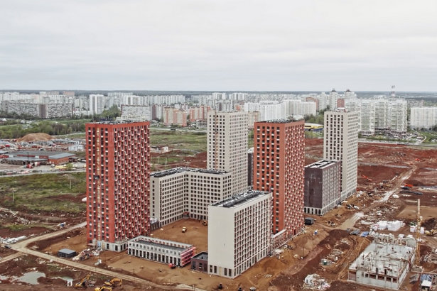  Территория бывшей промзоны ЦИЭ активно застраивается