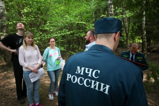 В зеленоградских лесопарках проходят рейды по пожарной безопасности