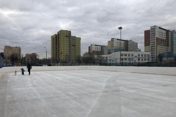 В районе Старое Крюково завершилась подготовка мест для зимнего отдыха горожан