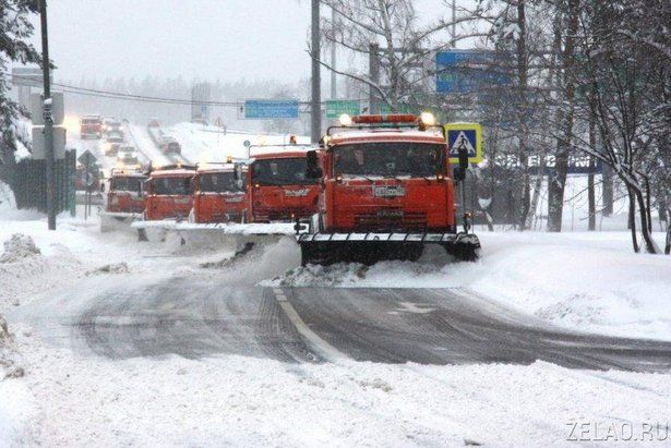 Коммунальщики Старого Крюково готовятся к предстоящим снегопадам