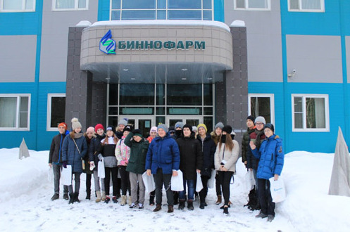 Школьники Старого Крюково задумались о будущей карьере в «Биннофарме»