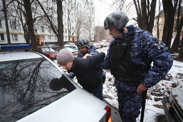 Около 40 % задержанных в ходе акции 23 января в Москве – приезжие