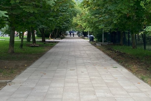 Старом Крюково скоро появится еще одно комфортное место для прогулок