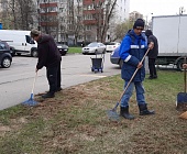 В минувшие выходные сотрудники инженерной службы района Старое Крюково выполнили большой объём уборочных работ