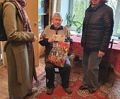 В Старом Крюково поздравили с Днем Победы ветеранов Великой Отечественной войны