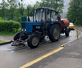 Работа инженерной службы района Старое Крюково в выходные
