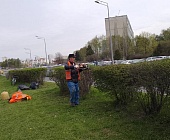 В Старом Крюково ведется благоустройство дворовых территорий и пешеходной зоны «Аллея вязов»