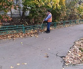 В Старом Крюкове продезинфицировали детские площадки