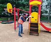 В Старом Крюково готовят к открытию детские и спортивные площадки