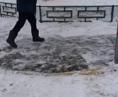 В минувшие выходные в Старом Крюкове устраняли последствия снегопада