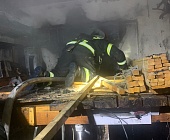 В жилом доме восьмого микрорайона произошел пожар