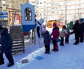 В Старом Крюково прошёл праздник двора «Весёлый снеговик»