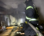 В жилом доме восьмого микрорайона произошел пожар
