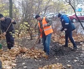 В минувшую субботу дворовые территории района Старое Крюково промыли моющим средством