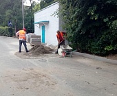 В Старом Крюково благоустраивают 8 и 9 микрорайоны