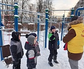 Сотрудники ГБУ «Славяне» провели мероприятие «И в мороз, и в стужу»