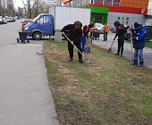 В минувшие выходные сотрудники инженерной службы района Старое Крюково выполнили большой объём уборочных работ