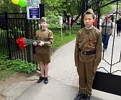 В  ТЦСО "Зеленоградский" состоялся праздник "Эшелон Победы" 