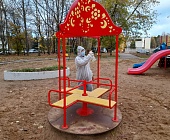 В Старом Крюкове продезинфицировали детские площадки